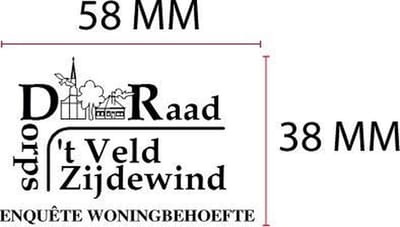 Tekstplaatje Trodat Printy 4927