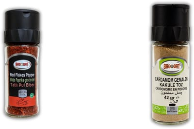 Bagdat Kardemom Gemalen + Paprika Poeder Zoet – 2-stuks