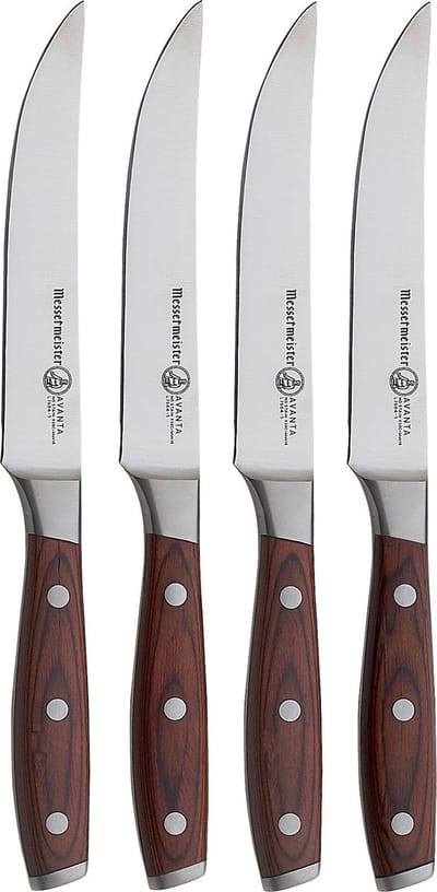 Messermeister Avanta steakmessenset 4-delig - pakkahout