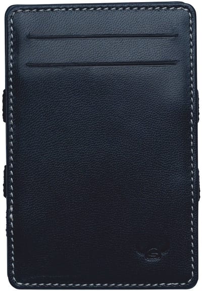 Golden Head Leren kaarthouder Bari RFID Protect Wunder-Börse 4044 Marineblau donkerblauw
