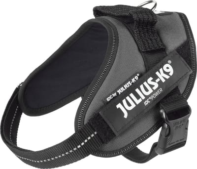 Julius-K9 IDC Powertuig - Hondentuig - S - Mini - Antraciet
