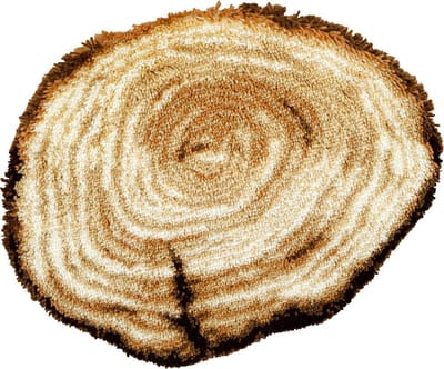 Vervaco - Knoopvormtapijt kit - Boomstam - PN-0146159 - Borduren - Borduurpakket - Borduurpakket volwassenen - Borduurpakket kind