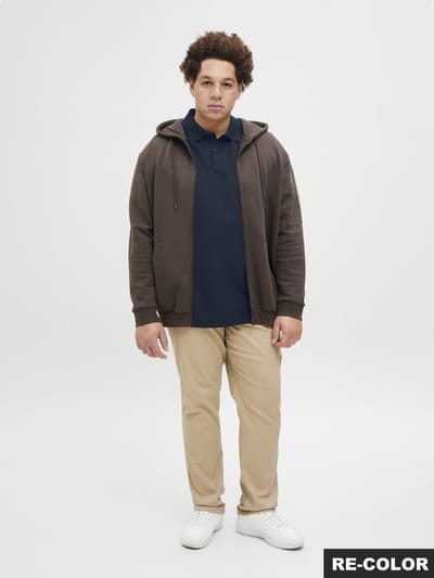 Jack & Jones poloshirt korte mouw donkerblauw