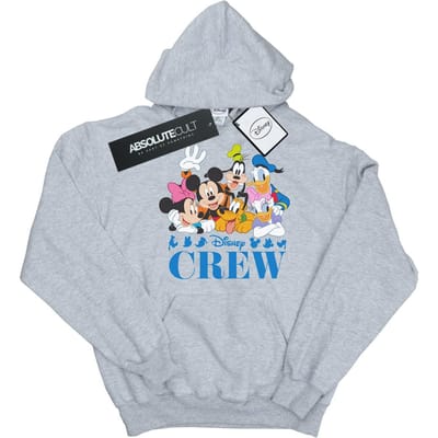 Disney Heren Mickey Mouse Disney Vrienden Hoodie (Sportgrijs)