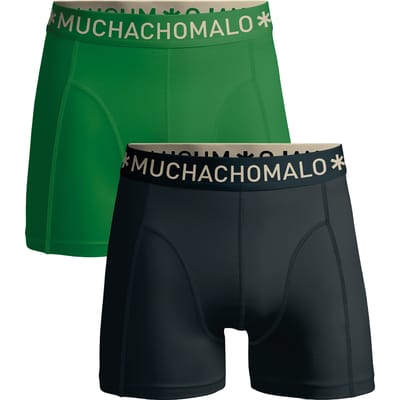 Muchachomalo Boxershort heren – 2 Pack – 95% Katoen – Heren Ondergoed – Kleding – Stevig Ondergoed – Onderbroeken Heren