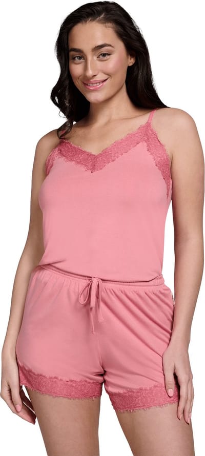 Ten Cate Basics pyjama set rose pink voor Dames | Maat S