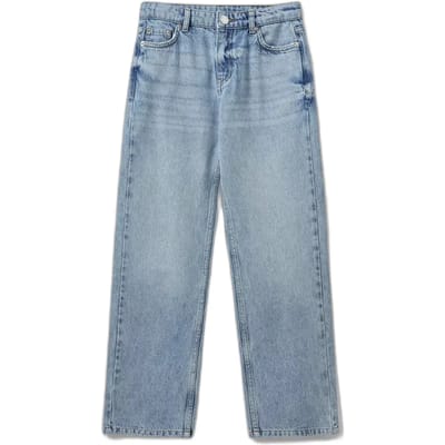 Sofie Schnoor - MELIKASY LOW WAIST broek Blue - Denim blue - Maat 128