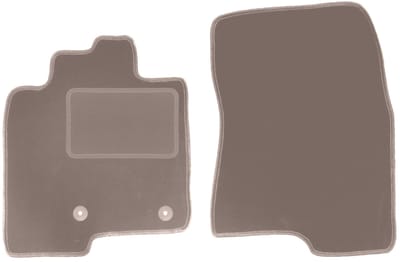 Beige voormatten voor: Mitsubishi Pajero IV lang (2006-2018)