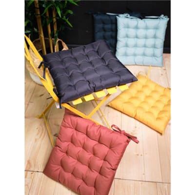 Stoelkussen Today Assise Matelassée 40/40 Polyester Paon Spirit Garden 22