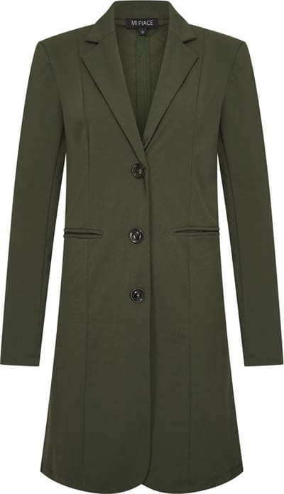 MI PIACE - Travel Lange Blazer Uni 2132 Deep Dephts - Maat : M
