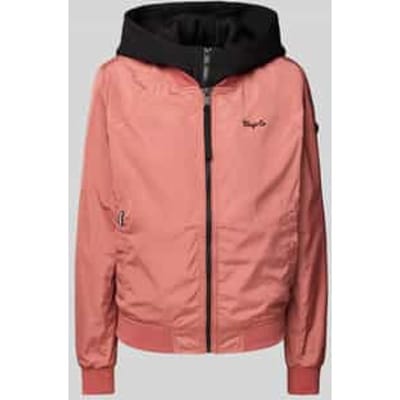 Bomberjack met labelprint, model 'SEEAM'