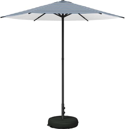 vidaXL - Tuinparasol - met - voet - 230 - x - 230 - cm - Polyester - Rechthoekig