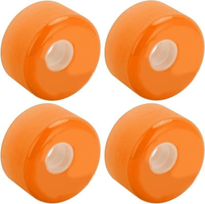 Skateboard Wielen - Longboard Cruiser - Soepel Rijden - PU Materiaal - 70mm 80A - Oranje