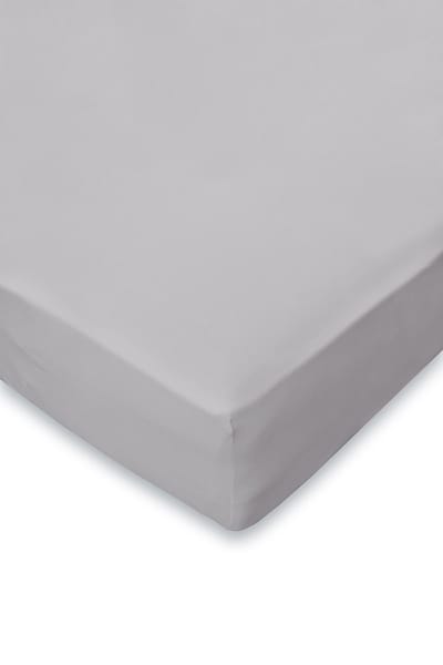 Eleganzzz Hoeslaken Jersey Stretch 35cm Hoekhoogte - Licht Grijs - Hoeslaken 80/90x190/200cm - Eenpersoons - 100% Katoen - Hoeslakens