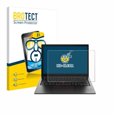 BROTECT - Screenprotector voor Lenovo ThinkPad L13 Yoga Gen 4 - Folie Beschermfolie transparant