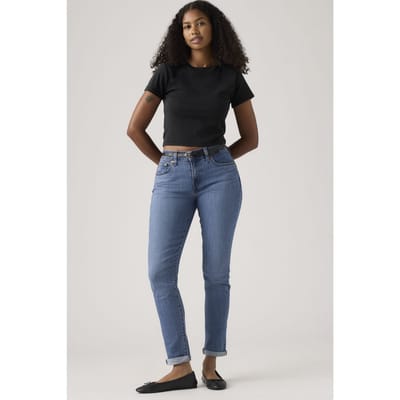 Levi's Boyfriend Jeans Size: W27L27 | Pants Outlet | Dames | Blauw