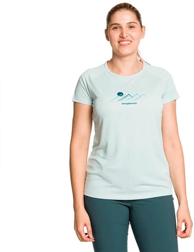 Trangoworld Mudgee T-shirt Met Korte Mouwen Blauw S Vrouw