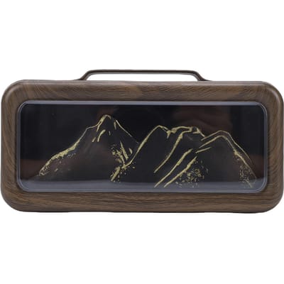 Diffuseur d'Huiles Essentielles Humidificateur USB Double Spray Montagne Humidificateur de Bureau Diffuseur d'Aromathérapie avec Lumière LED pour Type 1