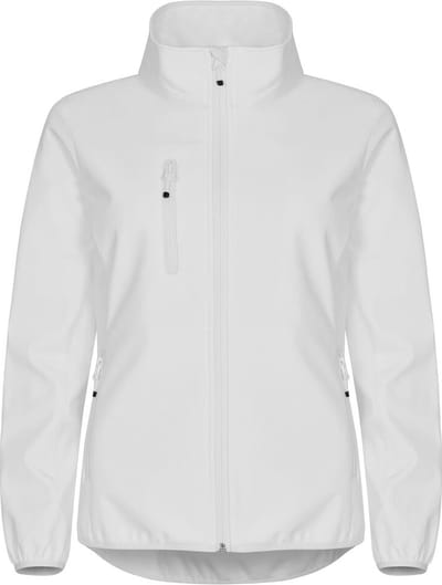 Clique Classic Softshell Jacket Women 0200915 - Wit - 34/XS