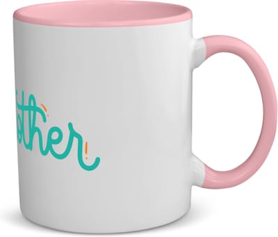 Akyol - brother koffiemok - theemok - roze - Broer - broertje of broer - cadeau - verjaardag - broers - familie - 350 ML inhoud