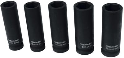 Adler - Udar Doppelsexagonale Langsteeksleutel - 19mm - 1/2" - Cr-Mo Staal