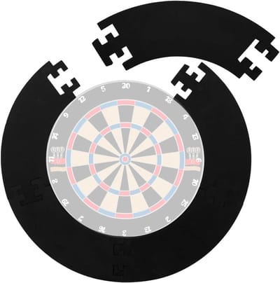 Dartboard Surround - Dart Wall Protection - EVA Dart Ring - Dart Accessories - Target Surround - Dart Protection voor Diameter 45 cm Dartboard - Voorkomt Schade aan Muren