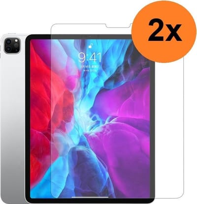 Geschikt voor iPad Pro Screenprotecto 2020 / 2021 - 11 inch - 2x Tempered Gehard Glas / Glazen screen protector (2 stuks)