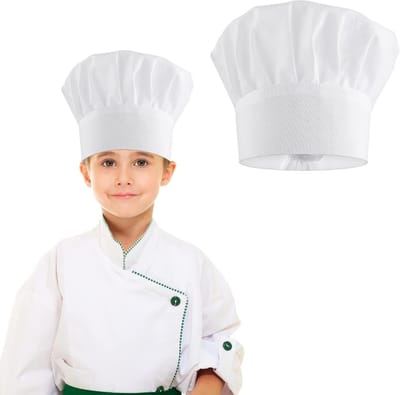 Unisex Koksbaret in Wit voor Professionele en Thuis Koks, Ademend en Comfortabel
