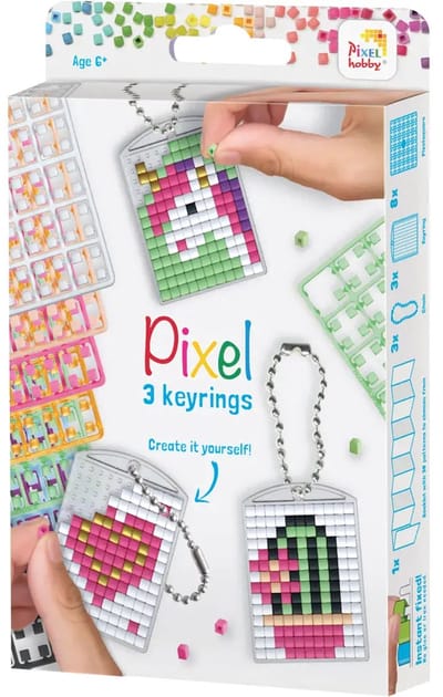 Pixelhobby medaillon set schattig