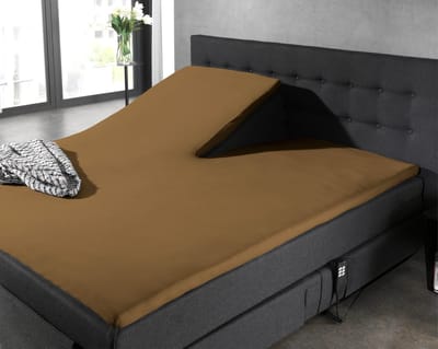 Dreamhouse Splittopper Hoeslaken - Katoen - 180x220 - Taupe