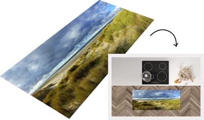 Keukenloper - Loper keuken - Noordzee - Vlieland - Duinen - 120x50 cm - Keukenloper vinyl
