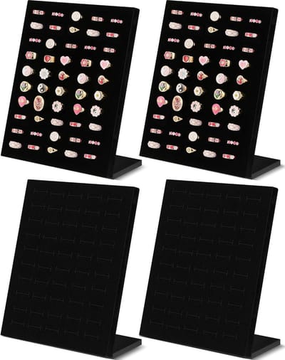 Ring Display Houder - Juwelen Organiser - Sieraden Opbergen - 50 Vakjes Per Stuk