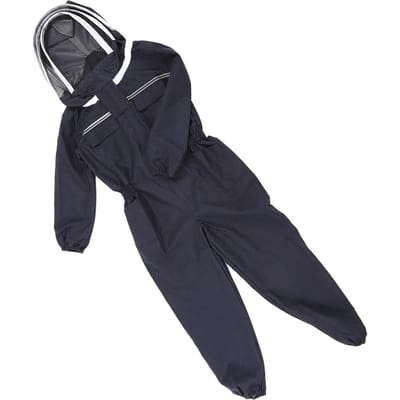 Combinaison d'apiculteur Respirante Pliable Chapeau Détachable Facile à Nettoyer Combinaison d'apiculture pour 155?173cm Taille black