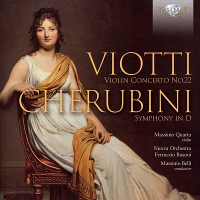 Massimo Quarta, Nuova Orchestra Da Camera Ferruccio Busoni, Massimo Belli - Viotti: Violin Concerto No.22 | Cherubini: Symphony (CD)