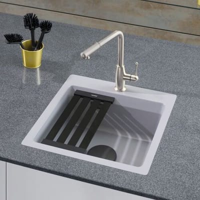 Systemceram Keradomo Kara 51 F sink with manual override 550301-12