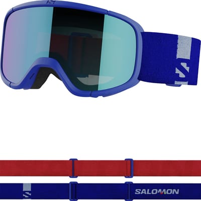 Salomon Lumi, ski bril, junior, blauw