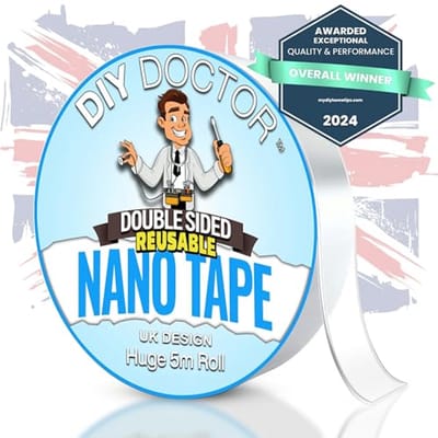 Multifunctionele Dubbelzijdige Nano Tape 5m - Sterke Wasbare Verwijderbare Plaktape Heavy Duty