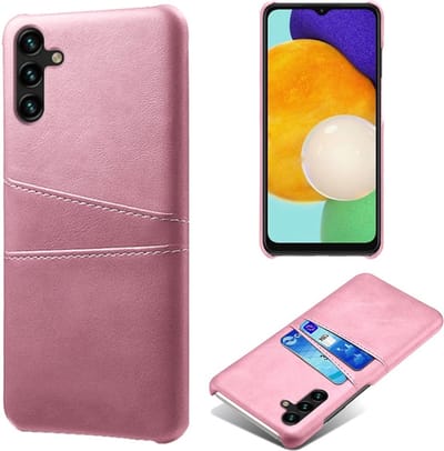Coverup Hoesje - Geschikt voor Samsung Galaxy A54 Hoesje - Coverup Dual Card Back Cover - Rose Gold