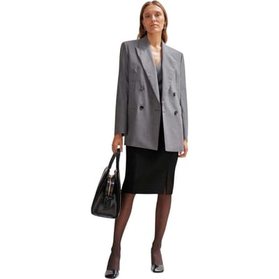 Boss Vukeva midirok voor dames (Zwart)