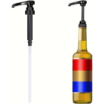 1 stuks, Koffiesiroop Pomp Dispenser, Koffiesiroop Fles Creamer Pomp, Sirooppomp Fles Pomp Dispenser, Koffiesiroop Pomp, Keukengerei