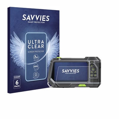Savvies - Screenprotector voor Teslong NTS500 - Folie Beschermfolie transparant 6 Stuks