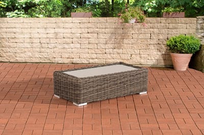 CLP Salontafel Madeira 110 x 60 grijs gevlekt