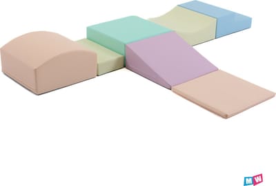 IGLU - Soft Play Set - Licht Pastel