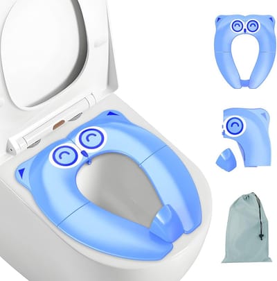 Opvouwbare Toiletbril voor Kinderen – Draagbaar, Antislip en Reisversie