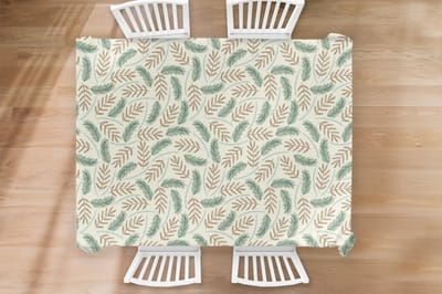 Kerst Tafelkleed - Kerstmis Decoratie - Tafellaken - Kerst - Patronen - Takken - 260x180 cm - Kerstmis Versiering - Tafeldecoratie Kerstmis - Kerstdecoratie tafel - Tafelversiering