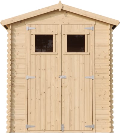 Timbela M320 - Houten tuinhuis - 2,82 m² - 186x196xH218 cm - zonder vloer