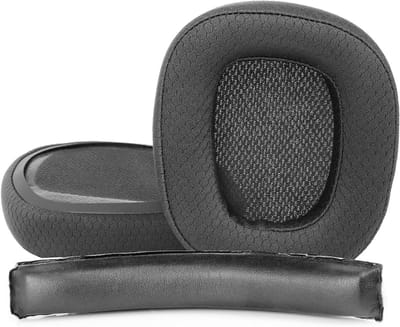 Upgrade Oorkussens voor Headsets - Geschikt voor Logitech G930, G930s, G432 - Comfortabele Vervangende Oorkussens en Hoofdband met Stofmateriaal