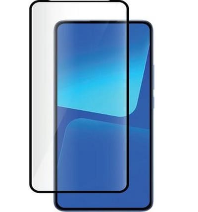 Bigben Connected, Screenprotector geschikt voor Xiaomi 13 - Anti-Fingerprint 2.5D, Transparant zwart