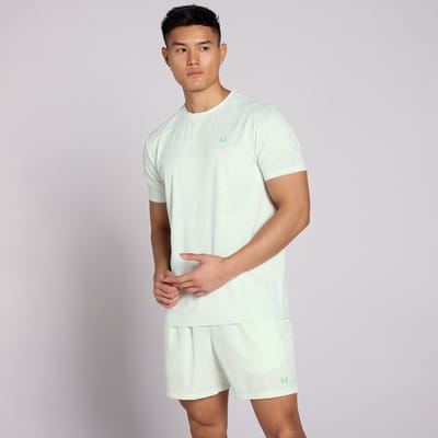 MP Heren Active Training Pillar Grafisch T-Shirt - Pistachio - XXXL