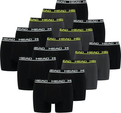BOXERS Set van 15 HEAD Basic Boxers Boxershorts voor heren